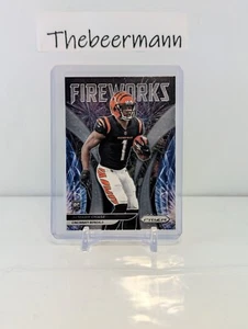Panini Prizm Ja'Marr Chase 2021 novato fuegos artificiales RC Bengals F-11 🏈🔥 - Imagen 1 de 2