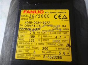 Servomotor usado One Fanuc A06B-0034-B077 - Imagen 1 de 1