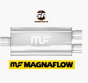 MagnaFlow 12158 Universal Oval Straight-Through Exhaust Muffler 5" x 8" - Bild 1 von 1