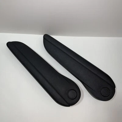 2011-2019 Dodge Grand Caravan Chrysler Town & Country Rear Arm Rests Black OEM - Image 1 of 4