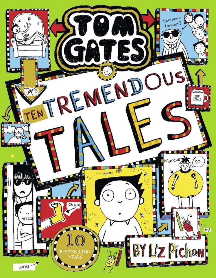 Tom Gates 18: Ten Tremendous Tales (PB) - paperback Pichon, Liz Foto 1 de 1