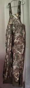 REALTREE EDGE INSULATED CONVERTIBLE BIB MENS RTEDGE SIZE LARGE CAMOUFLAGE PANTS - Picture 1 of 10