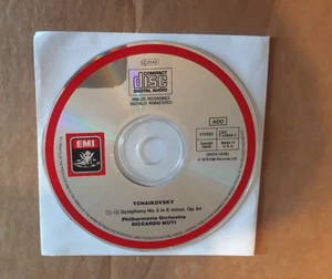 Tchaikovsky Symphony #5 (1979 CD) Riccardo Muti. LC0542, EMI.  DISC ONLY - Bild 1 von 2