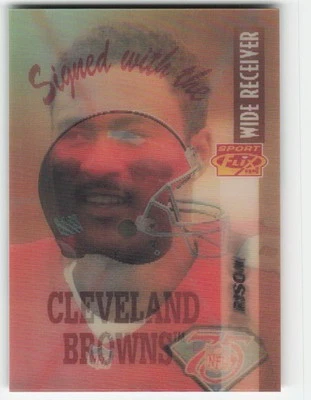 1995 Sportflix #38 Andre Rison Cleveland Browns - Image 1 of 2