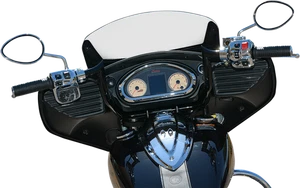 TRASK TM-2090BK 1 1/4" Bro Bar Handlebar Black - Picture 1 of 1