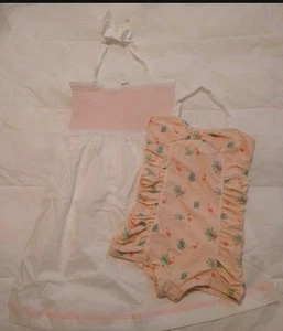 Janie and Jack Girls Swimsuit Set SZ 8 NEW - Picture 1 of 3
