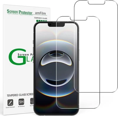 amFilm Essential Screen Protector for IPh16e-iph13-iph14-6.1", Clear  Foto 1 de 4