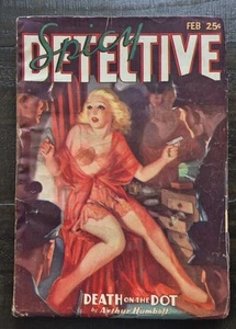 Spicy Detective Stories Pulp February 1936 Solid Copy - Picture 1 of 7