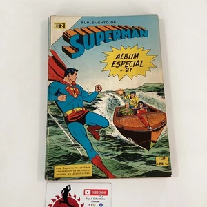 1970 SPANISCHE COMICS SUPERMAN #21 ALBUM ESPECIAL NOVARO ACME VENEZUELA ARGENTINA - Bild 1 von 11