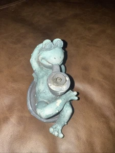 VINTAGE, COMPOSITE FROG WATER SPRINKLER E1 - Picture 1 of 4
