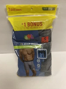Fruit Of The Loom - Calzoncillos boxer para hombre - Microelásticos - Paquete de 7 - Talla pequeña - Imagen 1 de 2