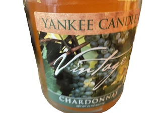 Yankee Candle Vintage Chardonnay 22 oz Open  Never Been Used FREE SHIPPING - Picture 1 of 6