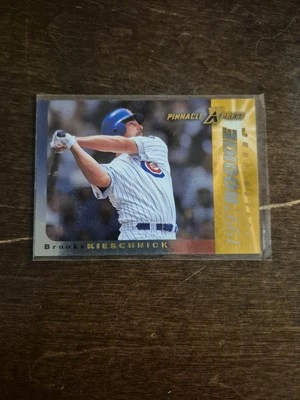1997 Pinnacle Xpress Brooks Kieschnick Chicago Cubs Men of Summer - Image 1 of 2