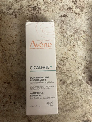 Avene Cicalfate Hydrating Sensitive Skin Recovery Emulsion 1.3oz exp 9/2025 - Image 1 of 2