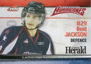 2009/10 Lethbridge Hurricanes - REID JACKSON - Picture 1 of 2