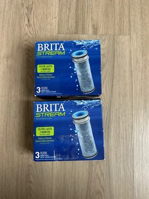 Lot 6 count Brand New ~ Sealed ~ BRITA Stream Replacement Filters - Image 1 of 3