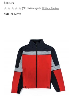 Blauer 4670 Color block soft shell Fleece Jacket Size L NWT - Image 1 of 4