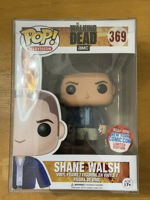 Funko POP! Walking Dead Шейн Уолш 369 NYCC 2016 ограниченный выпуск эксклюзив - Изображение 1 из 3