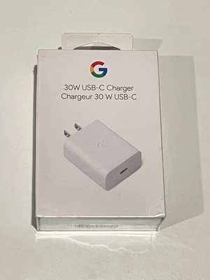 GENUINE Google 30W USB-C Power Charger GA03501 - White NEW SEALED - Image 1 of 2