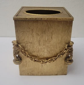Porta fazzoletti vintage Hollywood Regency - Foto 1 di 8