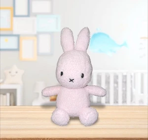 Bon Ton Toys Miffy Bunny Peluche Sentado Terry Paño Suave Rosa 9” SIN ETIQUETAS - Imagen 1 de 4