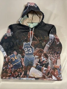 Sudadera con Capucha Tapestry - Michael Jordan UNC Tacones Alquitrán Nuevos - Adulto XL - Imagen 1 de 7