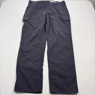 Carhartt FR Flame Resistant Pants Mens 38x32 Navy Blue Cargo Workwear NFPA 2112 - Image 1 of 4