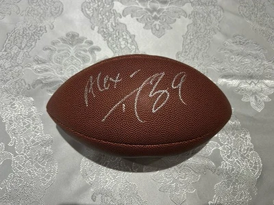 Футбол с автографом Дрю Бриса No9 New Orleans Saints с доказательством NFL - Изображение 1 из 2