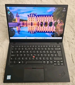 Lenovo Thinkpad X1 Carbon Gen 7 i7 8565U 16G RAM 512SSD W11 Pro 4K Resolution - Picture 1 of 9