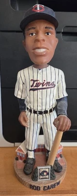 Rod Carew Bobblehead Minnesota Twins MLB Hall of Fame Cooperstown 2306 of 5,000 - Image 1 of 3