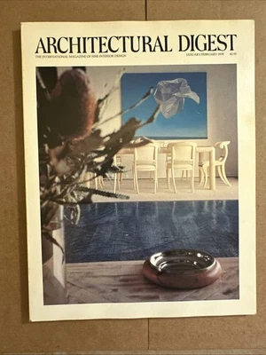 Architectural Digest Magazine January/February 1978 - Image 1 of 4