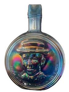 Vintage Wheaton Woodrow Wilson Iridescent First Edition Bottle League of Nations - Picture 1 of 10