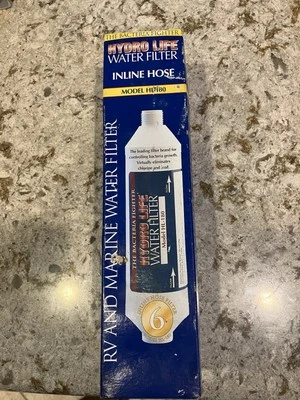 Filtro de agua en línea Hydro Life RV-Marine modelo HL-180 "ENVÍO GRATUITO" Foto 1 de 4