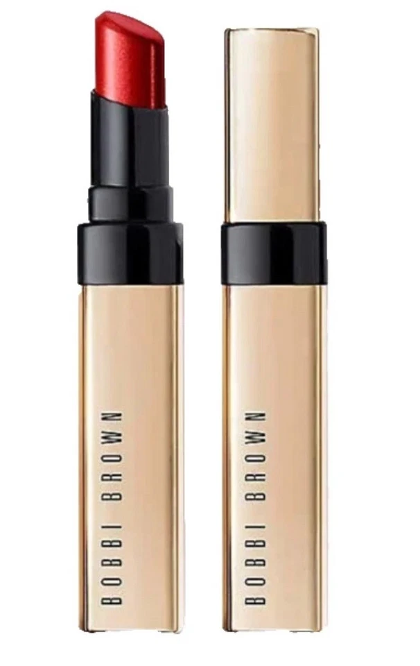 Batom Bobbi Brown Luxe Shine Intense Vermelho Stiletto 0,11 oz Novo Na Caixa Tamanho Completo - Imagem 1 de 1