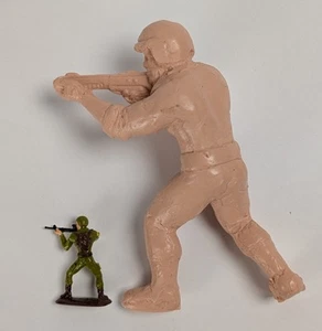 1989 Hasbro Micro GI Joe Prototype Duke Figure Mini Vintage Wax Casting - Picture 1 of 6