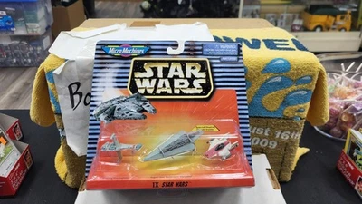 NIB 1996 XI STAR WARS MICRO MACHINES B-WING A-WING STARFIGHTER STAR DESTROYER - Image 1 of 4