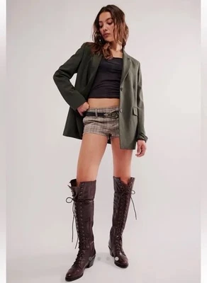 Free People x Jeffrey Campbell Joey Over The knee boots sz 10 $360 - Image 1 of 4