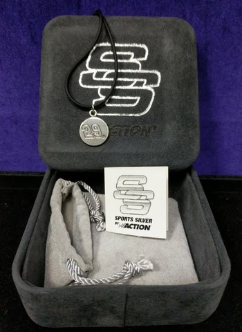 Kevin Harvick #29 Sterling Charm Necklace Sport Silver High Quality by Action Cover
