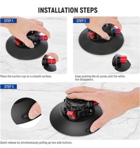 Neewer 6" Camera Suction Mount