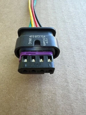 Conector sensor coleta para AUDI A4 2000-2012 4F0973704 4 pines MAP Foto 1 de 4