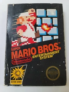 Super Mario Bros. Nintendo NES CAJA NEGRA 5 Tornillos en caja - Imagen 1 de 10