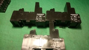3 x Schrack PT78742 Relay Sockets 6A/240VAC - Picture 1 of 5