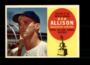 1960 Topps #320 Bob Allison EX-MT - Picture 1 of 2