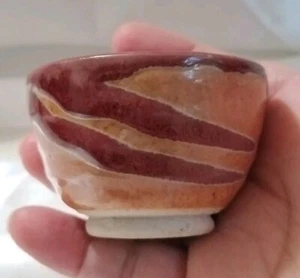 Vintage 2004  Whitefish Pottery Miniature Bowl Glazed Marked 1.5" VGC  - Picture 1 of 12