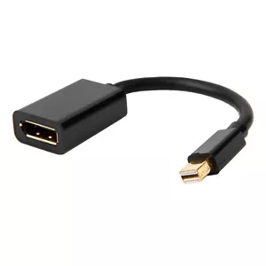 StarTech Mini DisplayPort (M) - DisplayPort (F) Adapter Cable mDP-DP MDP2DPMF6IN - Picture 1 of 2