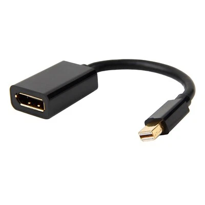 StarTech Mini DisplayPort (M) - DisplayPort (F) Adapter Cable mDP-DP MDP2DPMF6IN - Image 1 of 2