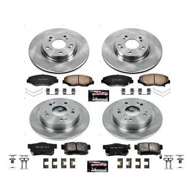 Kit de freio a disco Power Stop KOE6942 compatível com 2013 Acura ILX - Imagem 1 de 4