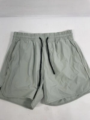 Shorts Abercrombie & Fitch masculino cinza com cordão uso ativo tamanho P - Imagem 1 de 4