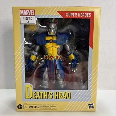 "Figura de acción Marvel Legends Series Death's Head Deluxe 6"" exclusiva de SDCC nueva" Foto 1 de 4