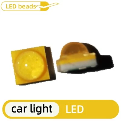 100pcs 2525 SMD XBD LED chips 2W 3V-3.6V 700MA light Warm White 3000k - Image 1 of 2